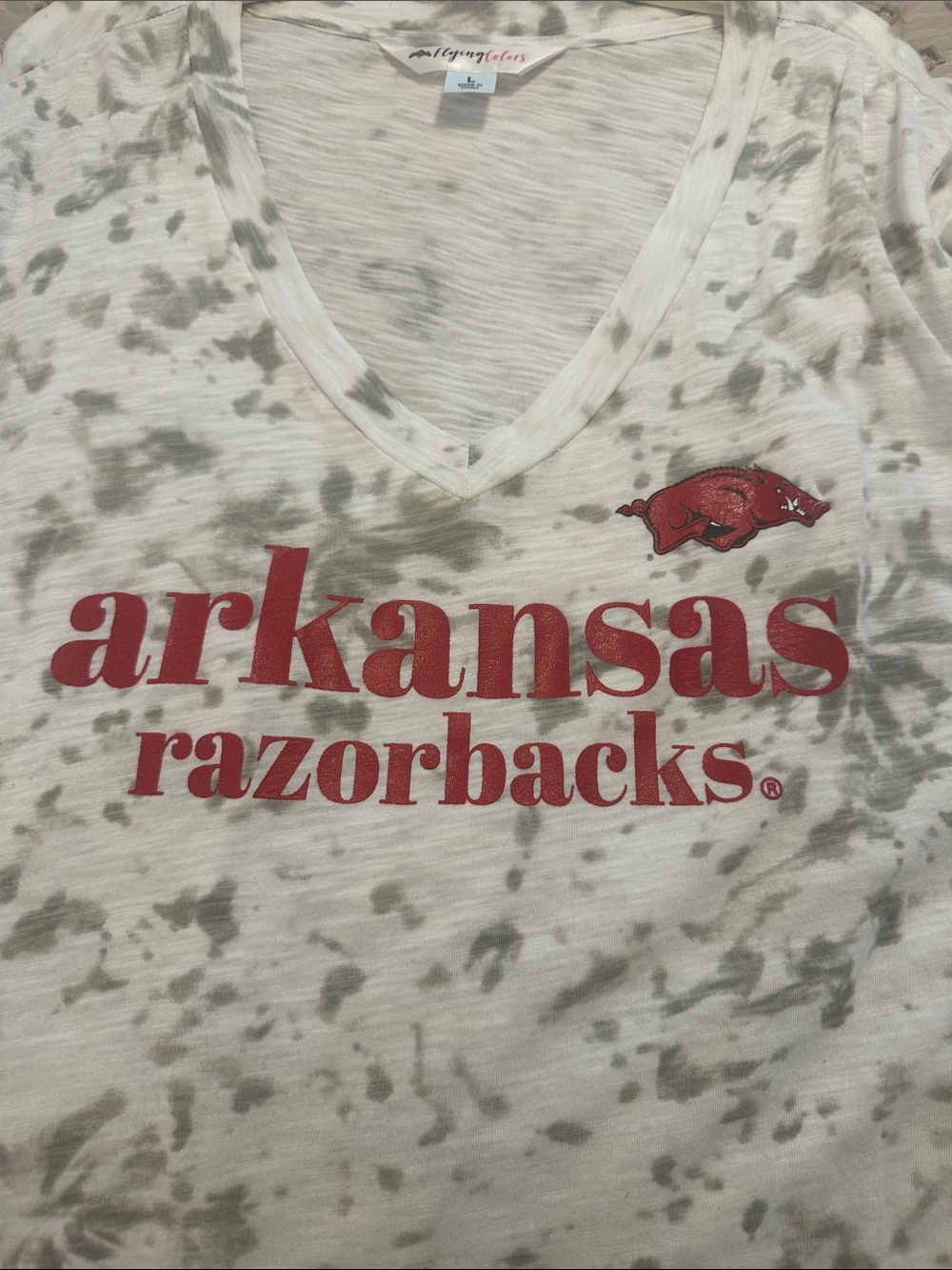 Arkansas Razorback Women’s Top - Picture 4 of 4